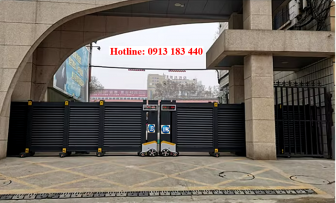 Cổng xếp trượt từng cánh